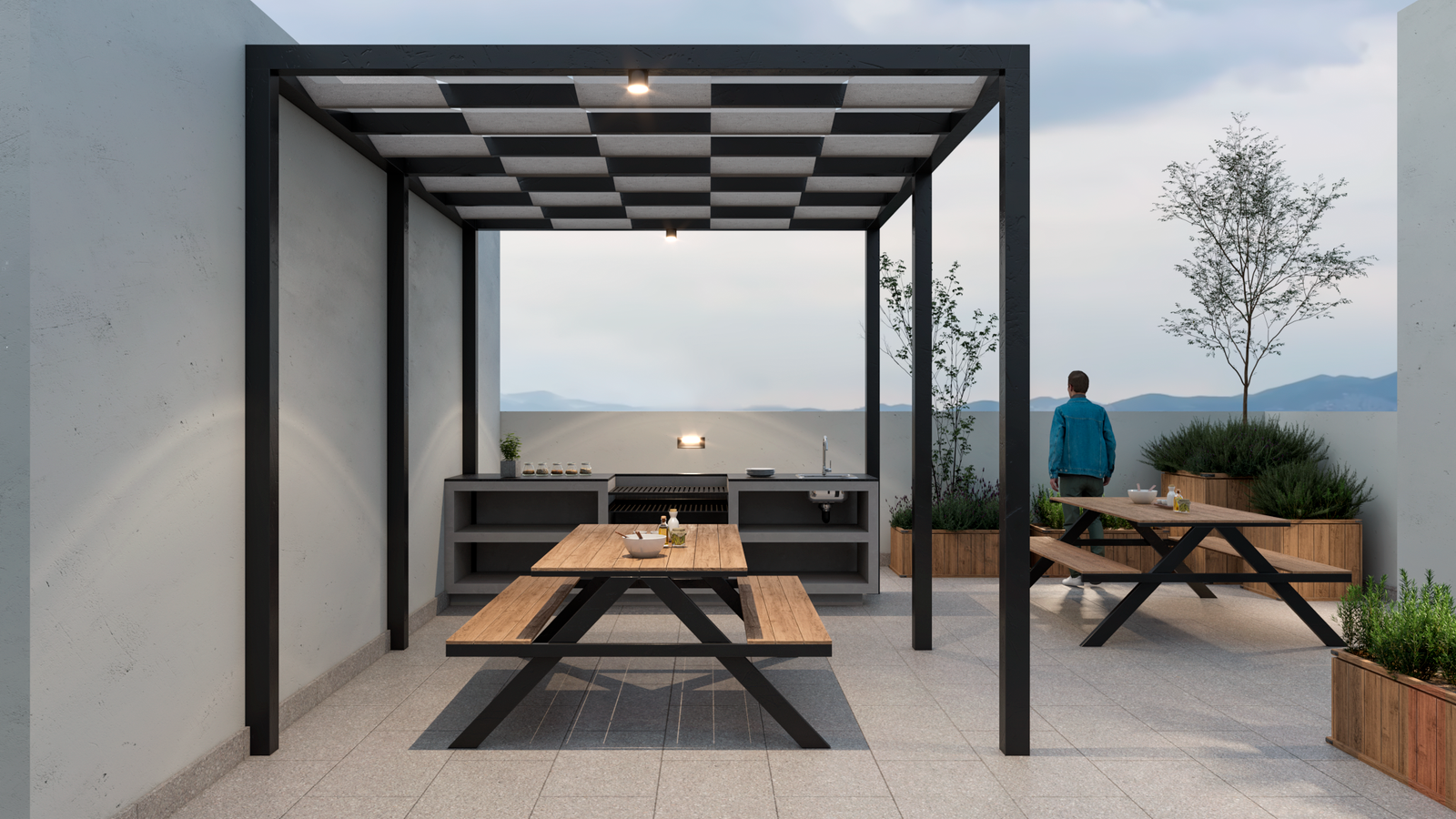 Terraza rooftop Tresol